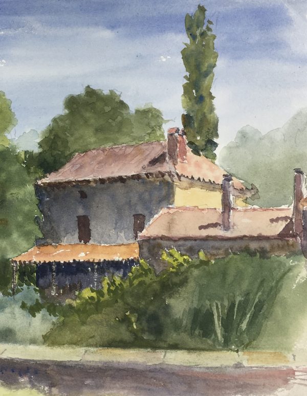 Provence, France Original Art - Provence, M. Powell, c.1990