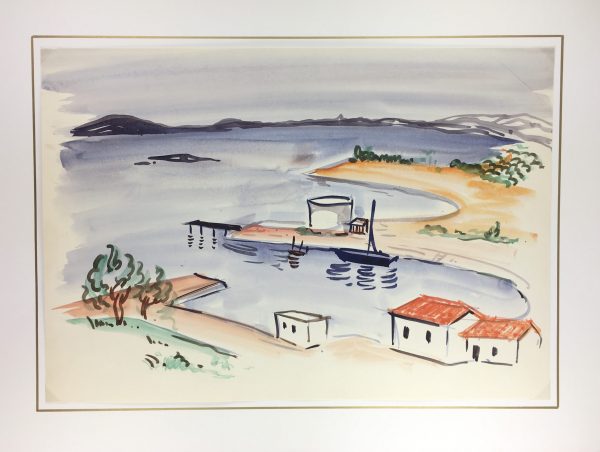 Provence, France Original Art - Provence, J. de Bardyère, c.1950