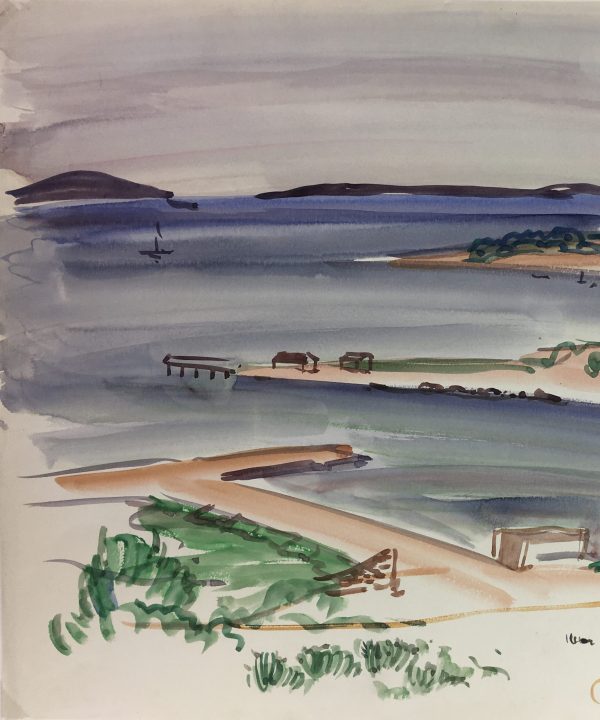 Provence, France Original Art - Provence, J. de Bardyère, c.1950