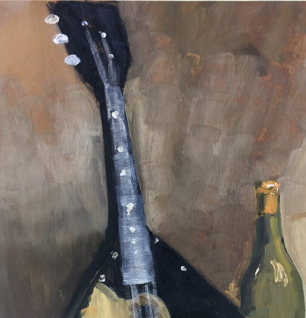 Performance Original Art - Strings and Wine, R. Bailly, 1967