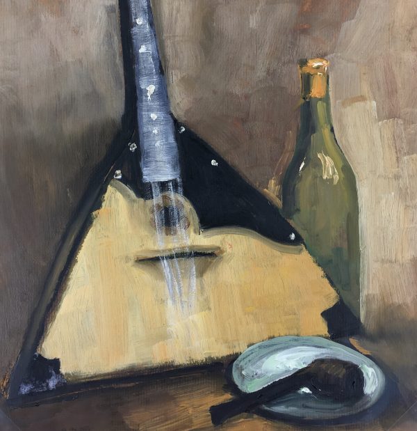 Performance Original Art - Strings and Wine, R. Bailly, 1967