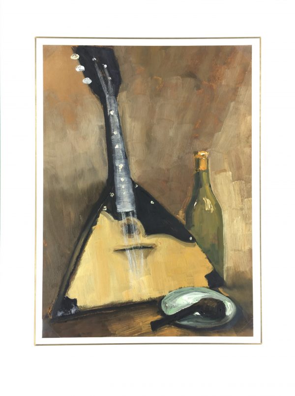 Performance Original Art - Strings and Wine, R. Bailly, 1967