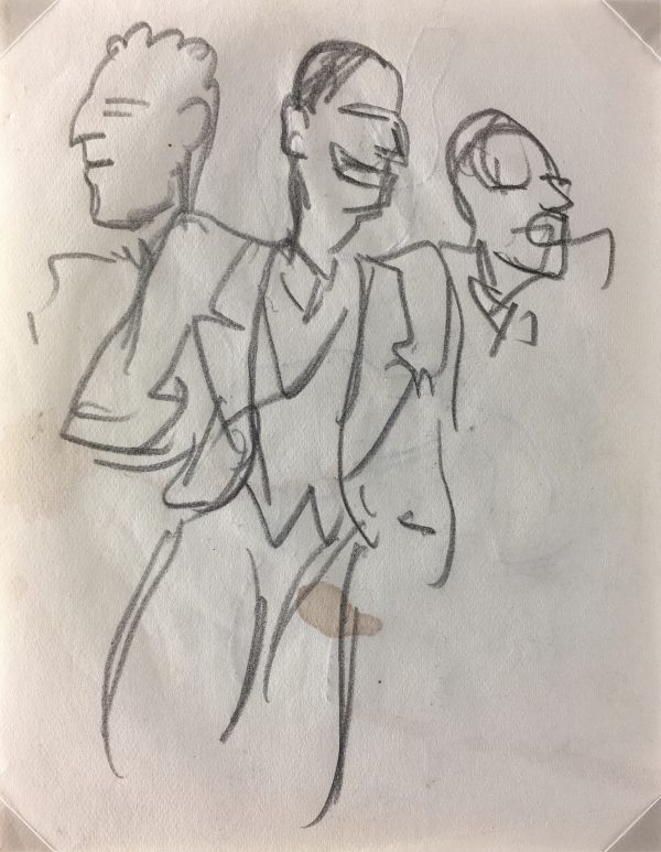Performance Original Art - Circus, Jean Chauvin, c.1930