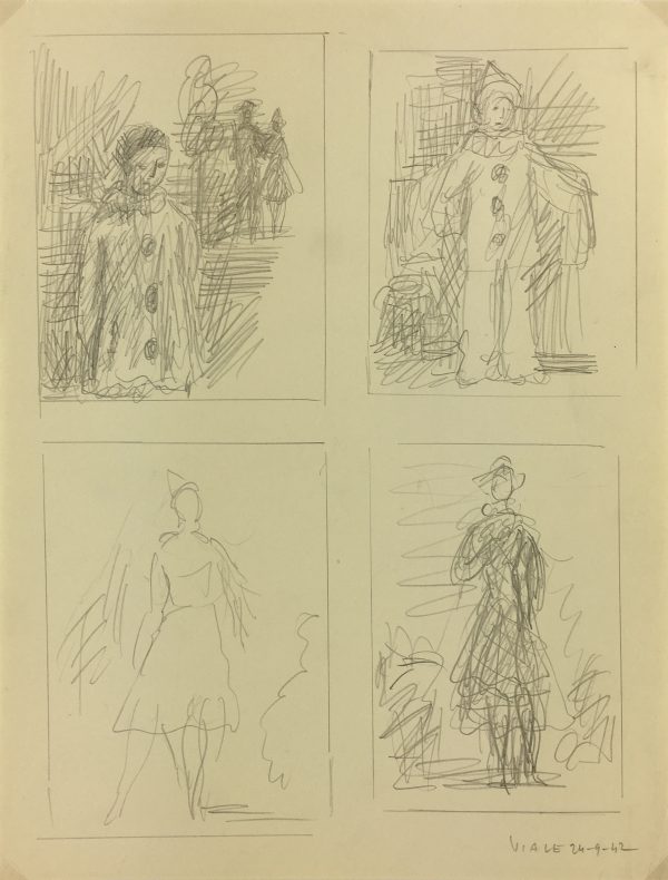 Performance Original Art - Pencil - Ideas , Albert Vialé, 1942