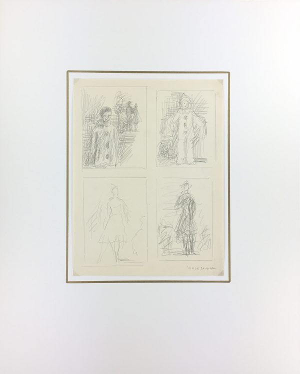 Performance Original Art - Pencil - Ideas , Albert Vialé, 1942