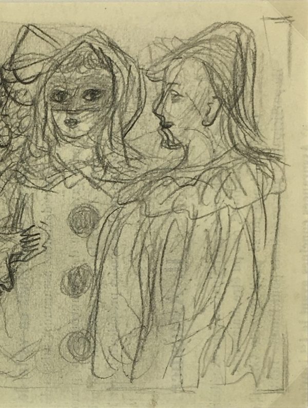 Performance Original Art - Costume Party, Albert Vialé, c.1930