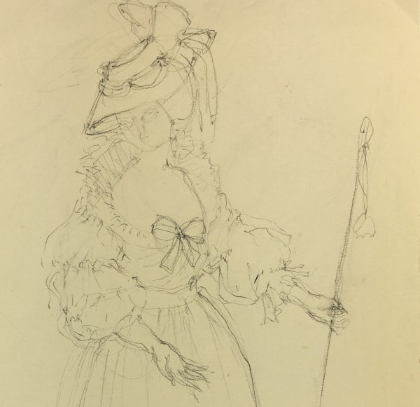 Performance Original Art - Theater, Bataclan, c.1940