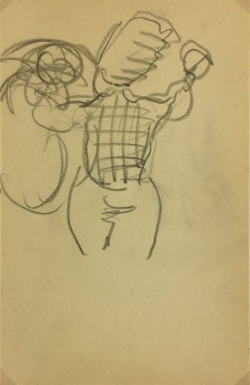 Performance Original Art - Circus, Jean Chauvin, c.1930