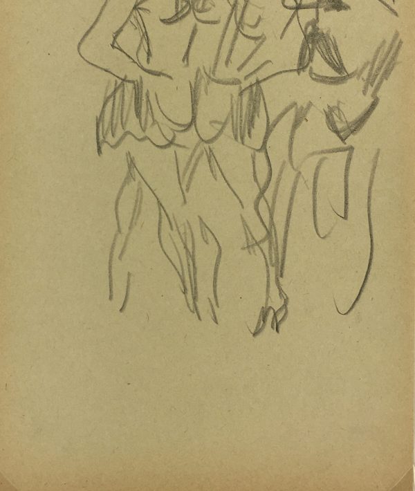 Performance Original Art - Paris Circus, Jean Chauvin, c.1940