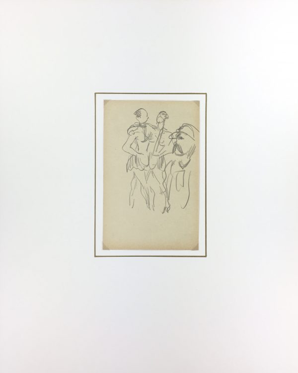 Performance Original Art - Paris Circus, Jean Chauvin, c.1940