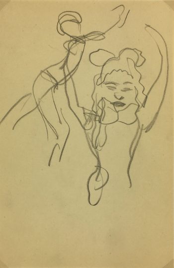 Performance Original Art - Circus, Jean Chauvin, c.1930