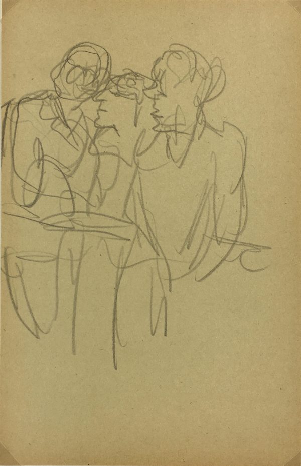 Performance Original Art - Paris Circus, Jean Chauvin, c.1940