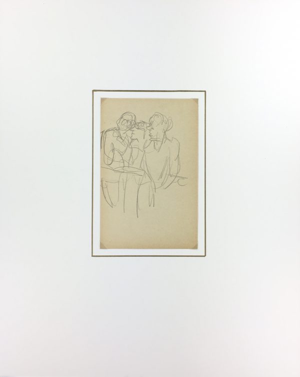 Performance Original Art - Paris Circus, Jean Chauvin, c.1940