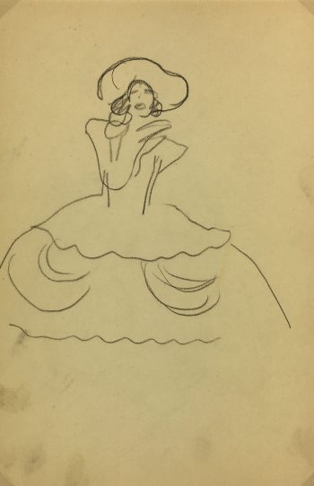 Performance Original Art - Cabaret, Jean Chauvin, c.1930