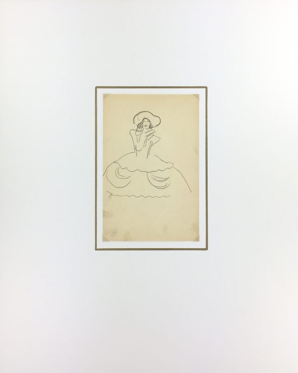 Performance Original Art - Cabaret, Jean Chauvin, c.1930