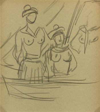 Performance Original Art - Cabaret, Jean Chauvin, c.1930