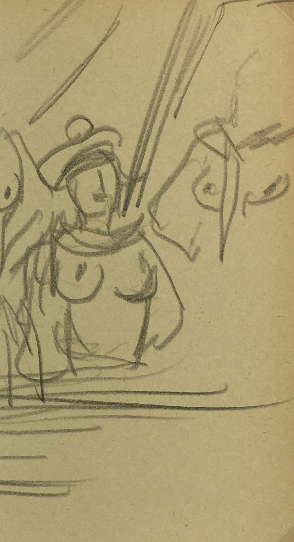 Performance Original Art - Cabaret, Jean Chauvin, c.1930