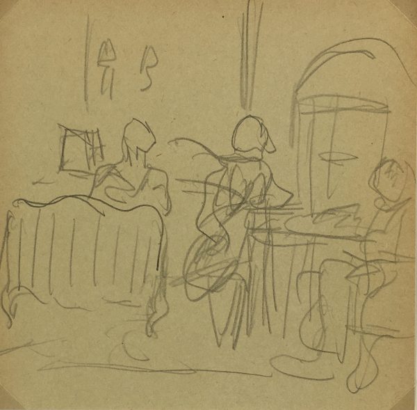 Performance Original Art - Cabaret, Jean Chauvin, c.1930