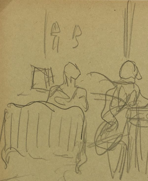 Performance Original Art - Cabaret, Jean Chauvin, c.1930