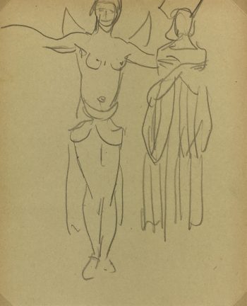 Performance Original Art - Cabaret, Jean Chauvin, c.1930