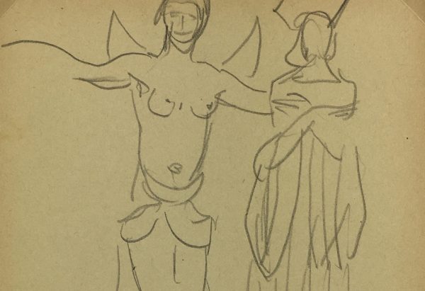 Performance Original Art - Cabaret, Jean Chauvin, c.1930
