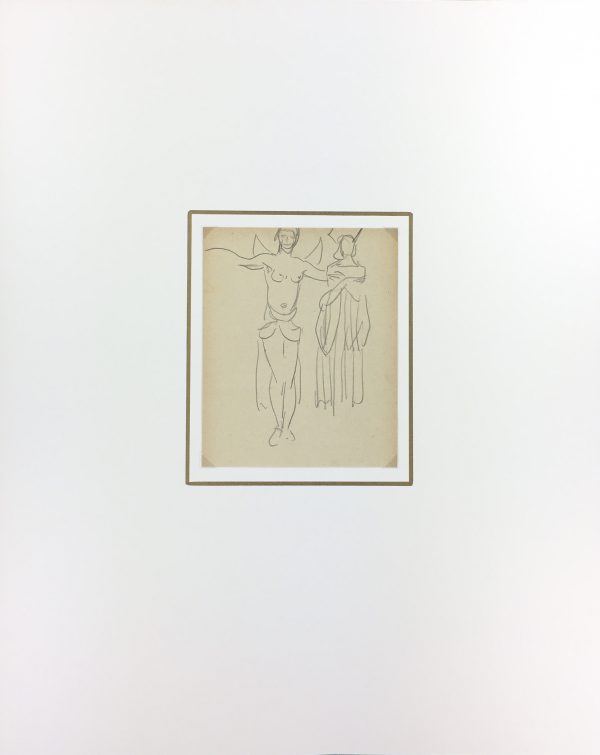 Performance Original Art - Cabaret, Jean Chauvin, c.1930