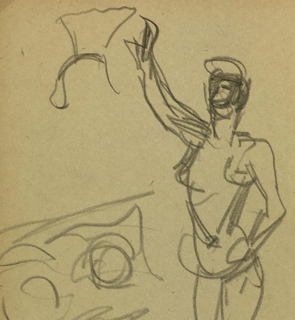 Performance Original Art - Cabaret, Jean Chauvin, c.1930