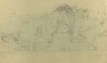 Performance Original Art - Jazz, Sach, c.1920