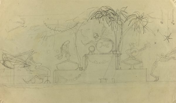 Performance Original Art - Jazz, Sach, c.1920