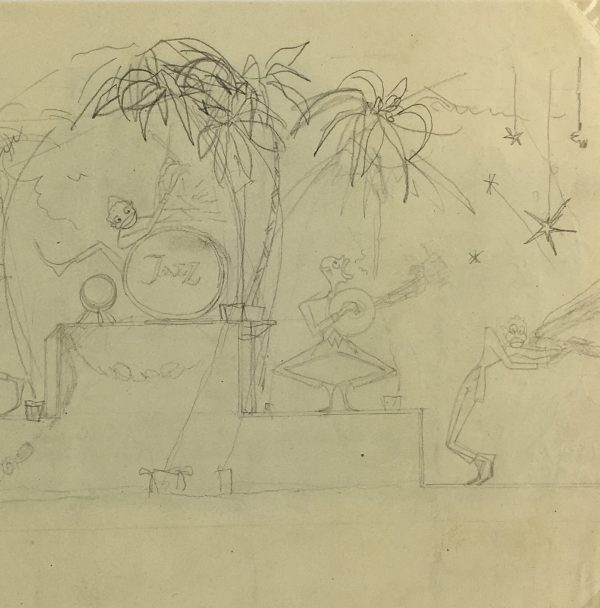 Performance Original Art - Jazz, Sach, c.1920