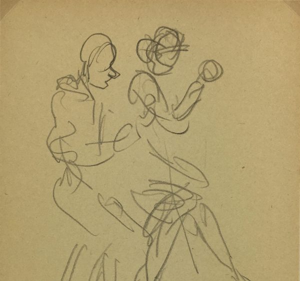 Performance Original Art - Circus, Jean Chauvin, c.1930