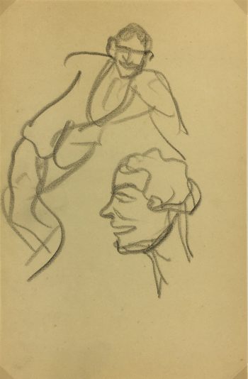 Performance Original Art - Circus, Jean Chauvin, c.1930