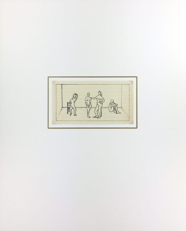 Performance Original Art - Ink - Modern, Albert Vialé, c.1950