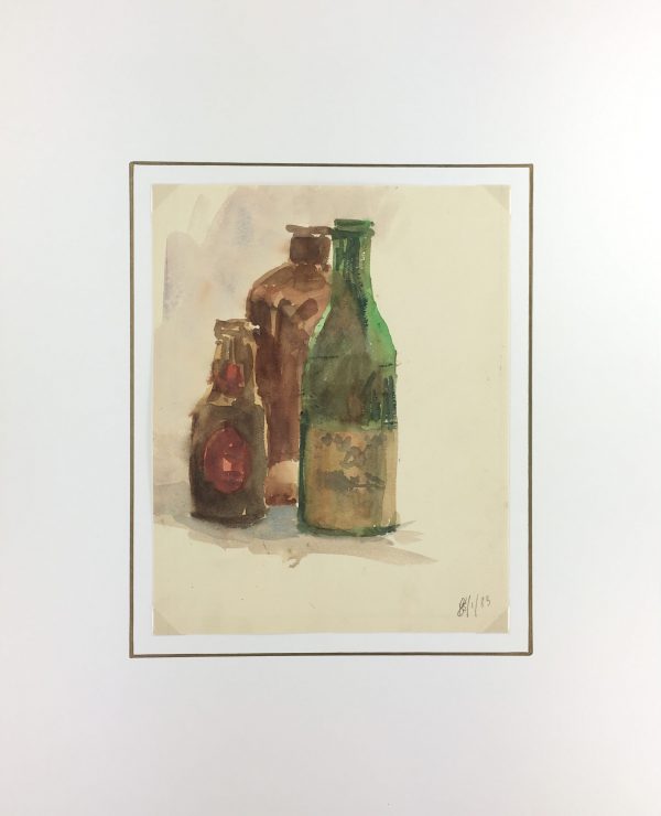 Still Life Original Art - Watercolor - Still Life, 1983