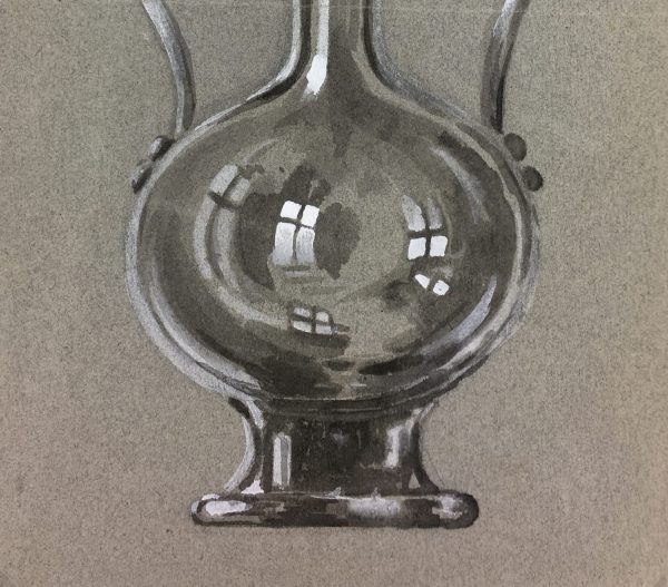 Still Life Original Art - Study, Decanter, c.1950