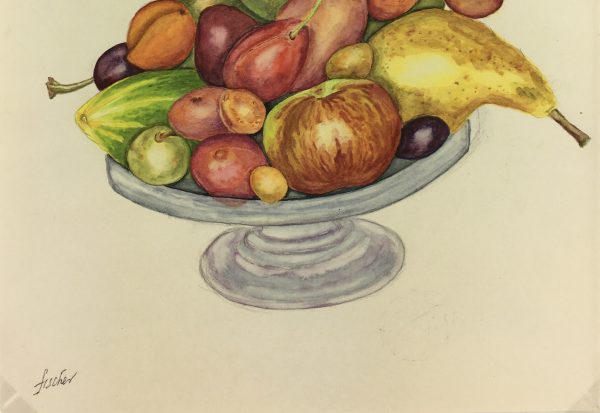 Still Life Original Art - Cornucopia, Fischer, c.1960