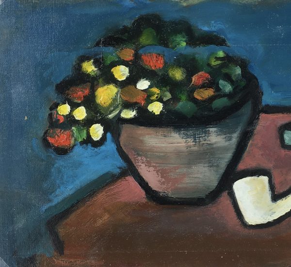 Still Life Original Art - Mid-Century, Racine, c.1950
