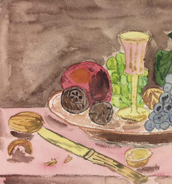 Still Life Original Art - Still Life, J. Oget, c.1960