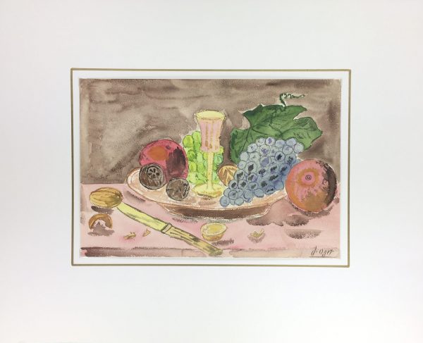 Still Life Original Art - Still Life, J. Oget, c.1960