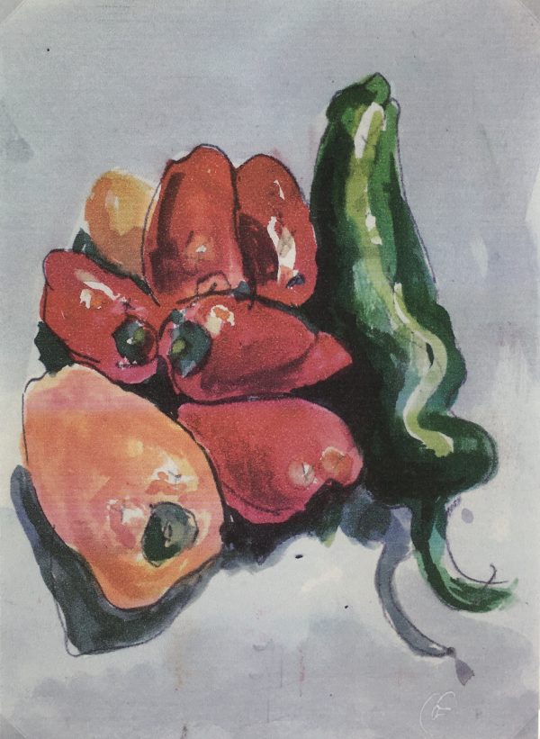 Still Life Original Art - Still Life, Signed F, c.2000