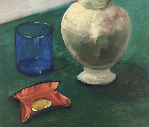Still Life Original Art - Oil - Still Life, R. Bailly, c.1960