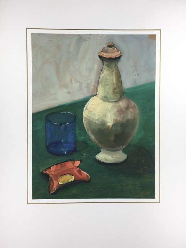 Still Life Original Art - Oil - Still Life, R. Bailly, c.1960