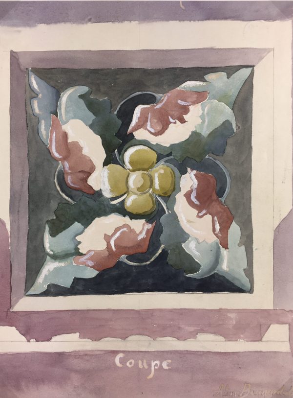 Still Life Original Art - Etude, Aline Bonnardal, c.1920