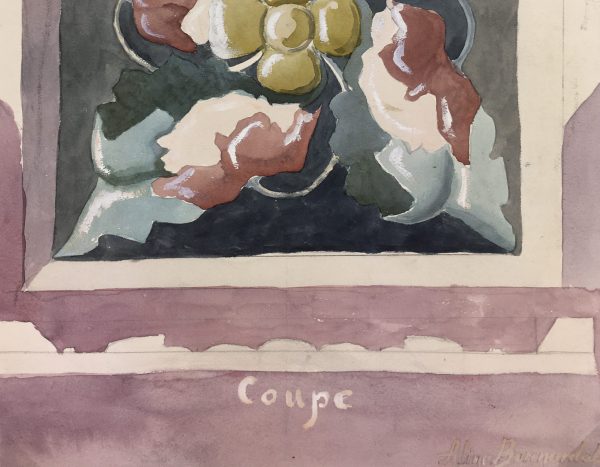 Still Life Original Art - Etude, Aline Bonnardal, c.1920