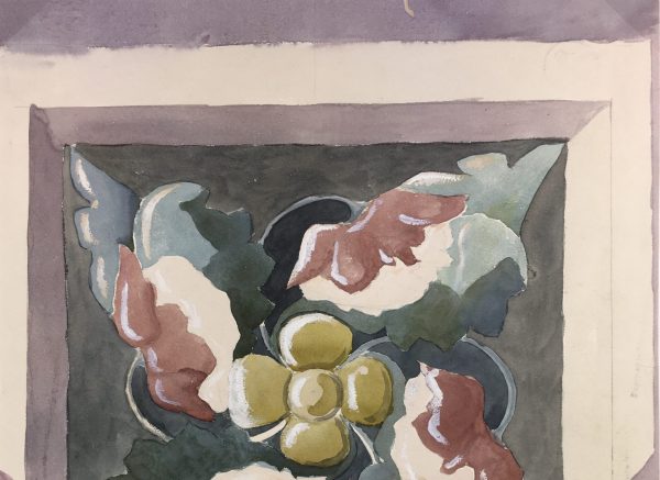 Still Life Original Art - Etude, Aline Bonnardal, c.1920