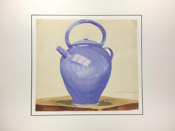Still Life Original Art - Blue, J. Champion, c.1930
