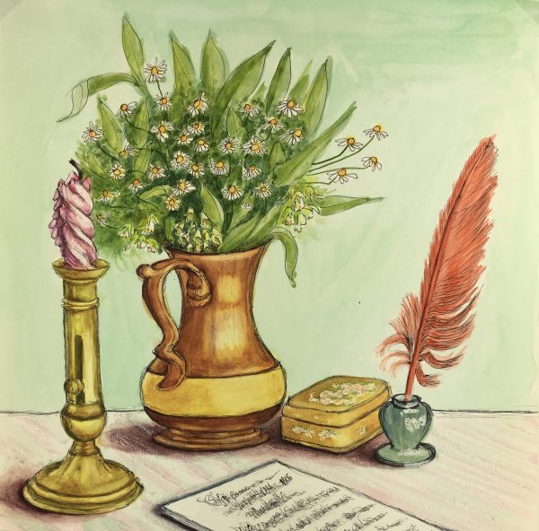Still Life Original Art - Still Life, Fischer, c.1960
