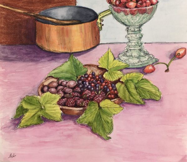 Still Life Original Art - Still Life, Fischer, c.1960