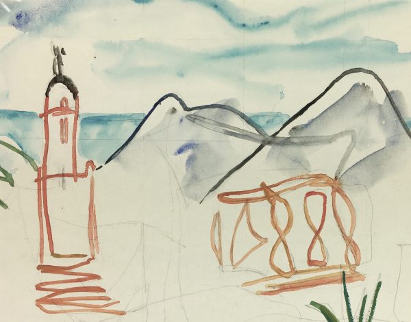 World Original Art - Morocco, Yves Tessier, 1990s