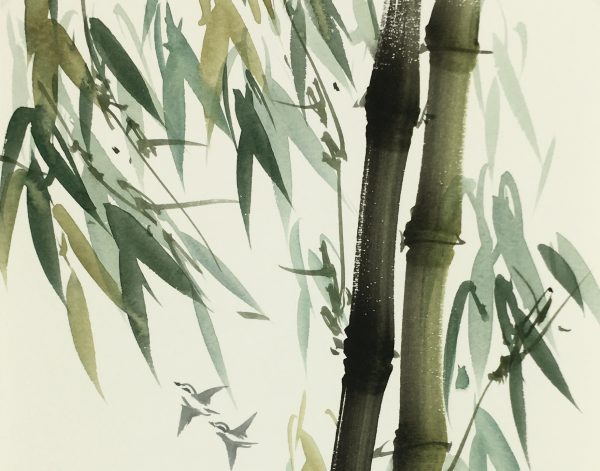 World Original Art - Mingun Village, Cosu, 1990s